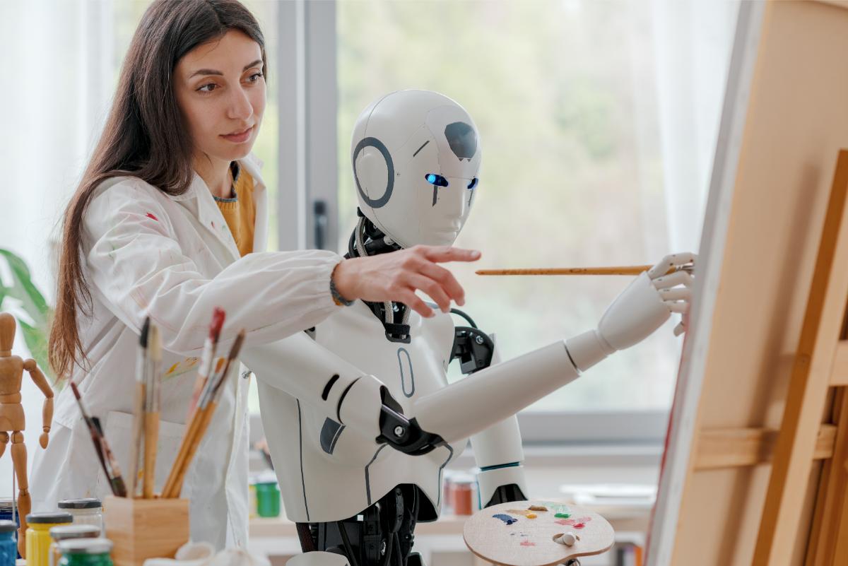 Generative ai use in generating arts and paintings